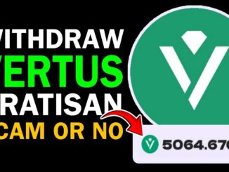 TUTORIAL WITHDRAW AIRDROP VERTUS‼️SCAM OR NO❓MINING TOKEN CRYPTO TERBARU 2025